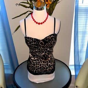 Charlotte Russe | Leopard & Lace Corset
